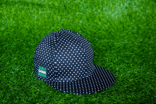 Golf Ball Dotted Cap (flat)