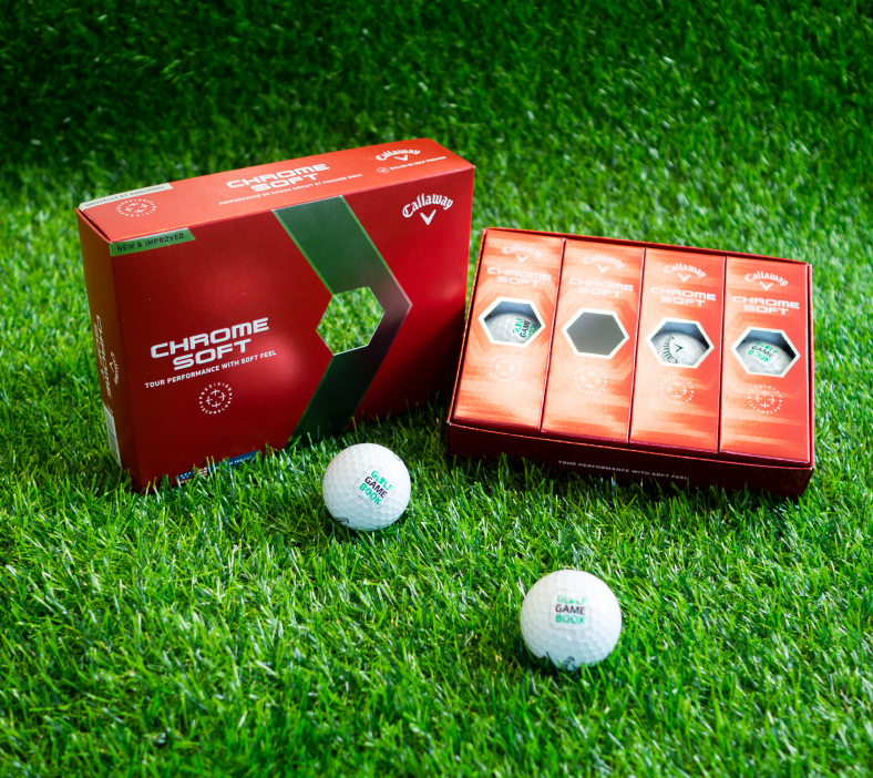 Golf GameBook Logo Balls (Callaway)